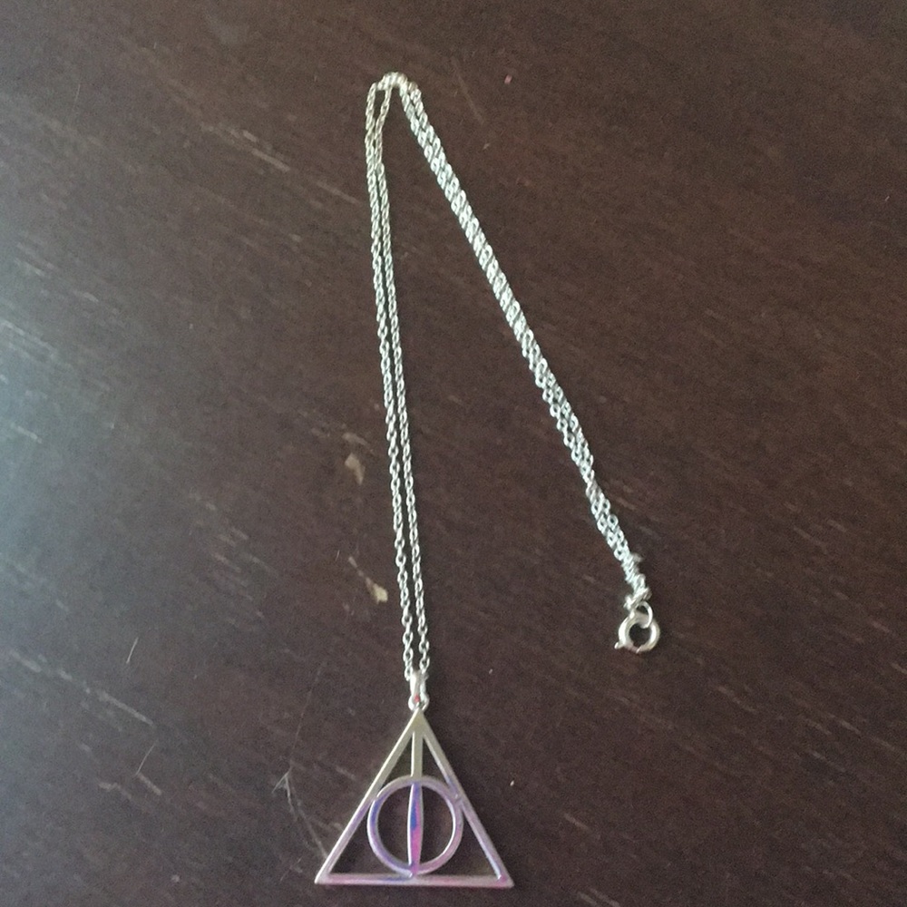 Deathly hallows necklace